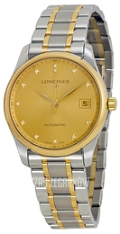 Longines Master Żółte złoto/Stal w odcieniu złota Ø36 mm L2.518.5.37.7