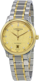 Longines Master Szampański/Stal Ø38.5 mm L2.628.5.38.7