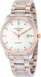 Longines Master Srebrny/18 karatowe różowe złoto Ø40 mm L2.793.5.77.7