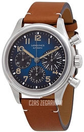 Longines Avigation Big Eye Niebieski/Skóra Ø41 mm L2.816.1.93.2