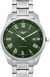 Longines Master Zielony/Stal Ø42 mm L2.893.4.09.6