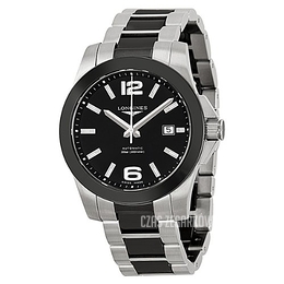 Longines Conquest Szary/Czeramiczna Ø41 mm L3.657.4.06.7