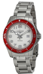 Longines HydroConquest Srebrny/Stal Ø39 mm L3.688.4.19.6