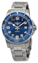 Longines HydroConquest Niebieski/Stal Ø39 mm L3.694.4.03.6