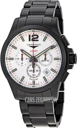 Longines Conquest V.H.P. Srebrny/Stal Ø44 mm L3.727.2.76.6