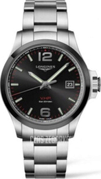 Longines Conquest V.H.P. Czarny/Stal Ø43 mm L3.729.4.56.6