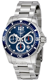 Longines HydroConquest Niebieski/Stal Ø41 mm L3.744.4.96.6