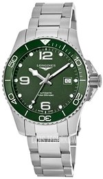 Longines Hydroconquest Zielony/Stal Ø41 mm L3.781.4.06.6