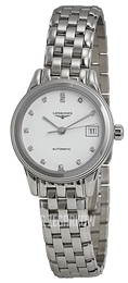 Longines Grande Classique Biały/Stal Ø26 mm L4.274.4.27.6