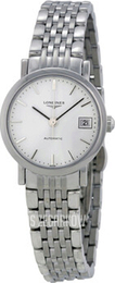 Longines Elegant Biały/Stal Ø25.5 mm L4.309.4.12.6