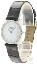 Longines La Grande Classique De Longines Biały/Skóra Ø24 mm L4.341.0.80.2