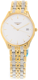 Longines Lyre Biały/Stal w odcieniu złota Ø32 mm L4.359.2.12.7
