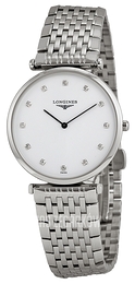 Longines Grande Classique Biały/Stal Ø33 mm L4.709.4.17.6