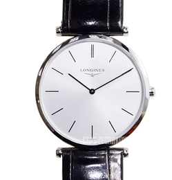 Longines Grande Classique Srebrny/Skóra Ø33 mm L4.709.4.72.2