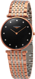Longines La Grande Classique De Longines Czarny/Stal w kolorze różowego złota Ø36 mm L4.755.1.57.7
