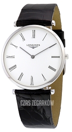 Longines Grande Classique Biały/Skóra Ø36 mm L4.755.4.11.2