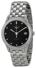 Longines Grande Classique Czarny/Stal Ø35.6 mm L4.774.4.57.6