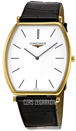 Longines Longines Grande Classique Biały/Skóra Ø35 mm L4.786.2.12.2