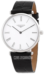 Longines La Grande Classique De Longines Biały/Skóra Ø38 mm L4.866.4.11.2