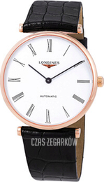 Longines Grande Classique Biały/Skóra Ø36 mm L4.908.1.91.2