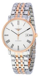 Longines Elegant Biały/Stal w kolorze różowego złota Ø39 mm L4.910.5.11.7