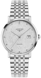 Longines Elegant Srebrny/Stal Ø41 mm L4.911.4.77.6