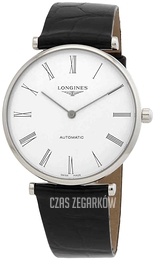 Longines La Grande Classique De Longines Biały/Skóra Ø38 mm L4.918.4.11.2