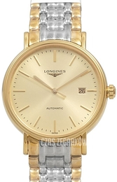 Longines Presence Żółte złoto/Stal w odcieniu złota Ø40 mm L4.922.2.32.7
