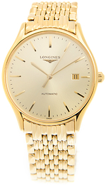 Longines Lyre Żółte złoto/Stal w odcieniu złota Ø38.5 mm L4.960.2.32.8