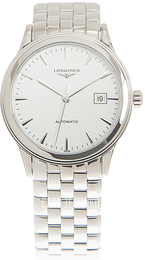 Longines Flagship Biały/Stal Ø40 mm L4.984.4.12.6