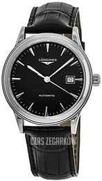 Longines Flagship Czarny/Skóra Ø40 mm L4.984.4.59.2
