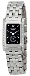 Longines DolceVita Czarny/Stal 19.8x24.5 mm L5.155.0.76.6