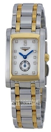 Longines DolceVita Biały/18 karatowe żółte złoto L5.155.5.08.7