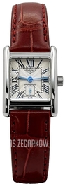 Longines Mini DolceVita Biały/Skóra 29x21.5 mm L5.200.4.71.5