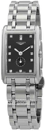 Longines DolceVita Czarny/Stal L5.255.4.57.6