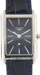 Longines Dolcevita Niebieski/Skóra L5.255.4.93.2