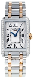 Longines DolceVita Beżowy/18 karatowe różowe złoto L5.258.5.79.7