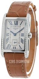 Longines Dolcevita Srebrny/Skóra L5.512.0.71.4
