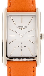 Longines Dolcevita Biały/Skóra L5.512.4.11.8