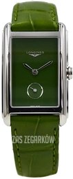 Longines Dolcevita Zielony/Skóra L5.512.4.60.2