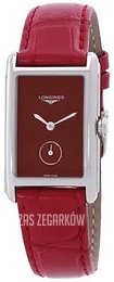 Longines Dolcevita Czerwony/Skóra L5.512.4.91.2