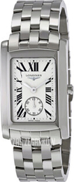 Longines DolceVita Biały/Stal 26.3x32.1 mm L5.655.4.71.6