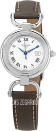 Longines Equestrian Beżowy/Skóra Ø30 mm L6.131.4.71.2