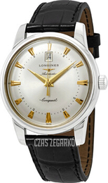 Longines Heritage Srebrny/Skóra Ø40 mm L1.645.4.75.4