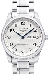 Longines Master Srebrny/Stal Ø40 mm L2.910.4.78.6