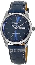 Longines Master Niebieski/Skóra Ø40 mm L2.910.4.92.0