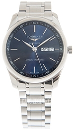 Longines Master Niebieski/Stal Ø40 mm L2.910.4.92.6