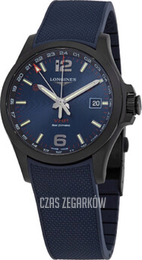 Longines Conquest V.H.P. Niebieski/Guma Ø43 mm L3.728.2.96.9