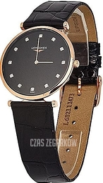 Longines La Grande Classique De Longines Czarny/Skóra Ø33 mm L4.709.1.57.2