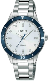 Lorus Ladies Biały/Stal Ø34 mm RG249RX9